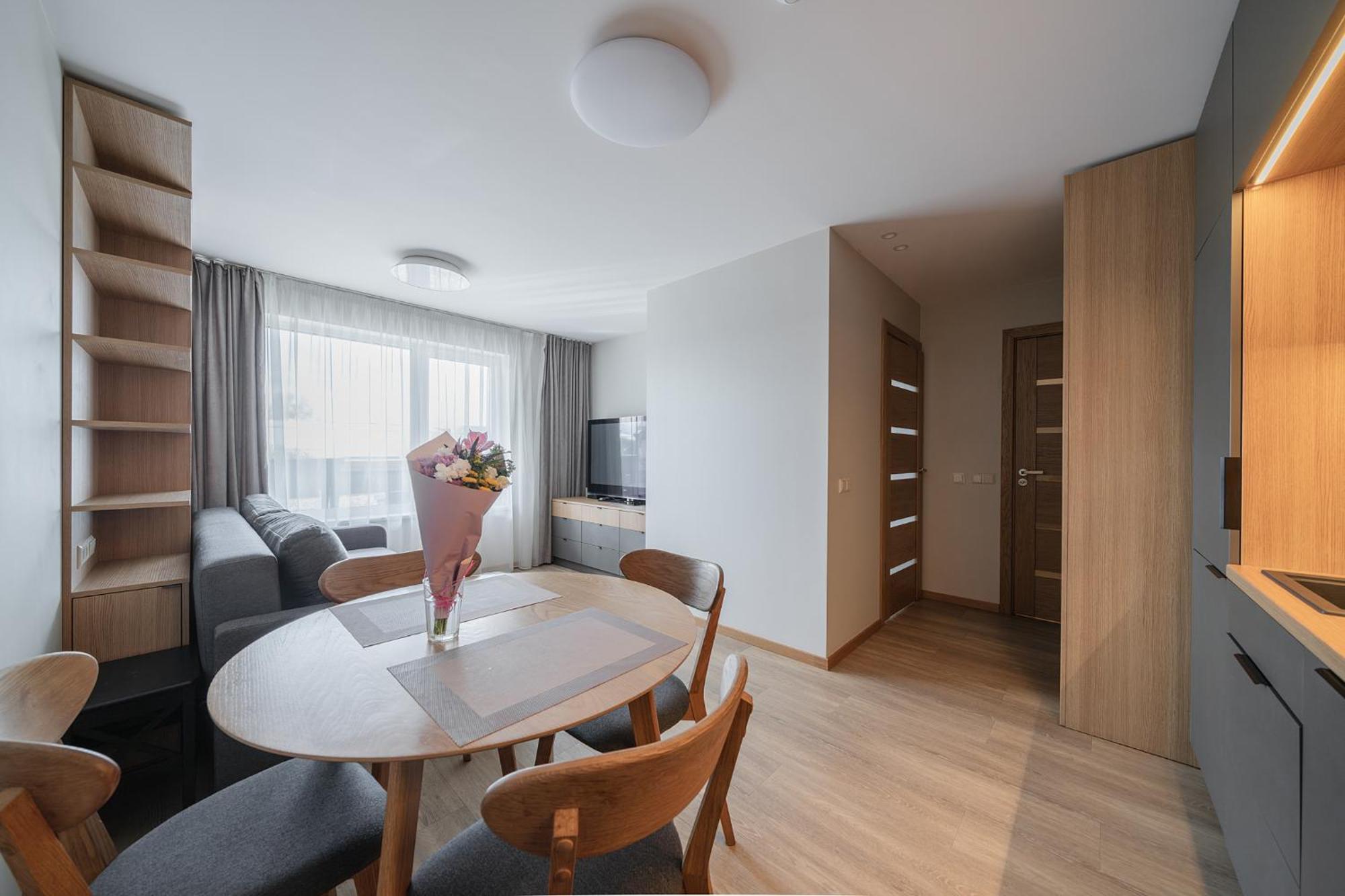 Gyneju Self Check-In Apartments Аеропорт Вільнюс Екстер'єр фото